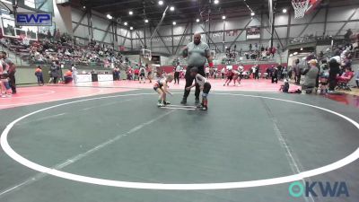 45 lbs Semifinal - Kyrn Rutherford, Pitbull Wrestling Academy vs Aspen Shelton, Team Tulsa Wrestling Club