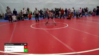 115 lbs Quarterfinal - Gabriel Crewey, Rural Retreat vs Anthony Snook, Selinsgrove