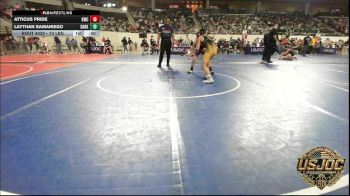 73 lbs Quarterfinal - Atticus Pride, Keystone Wrestling Club vs Laythan Samaniego, Darko Valley Wolfpak