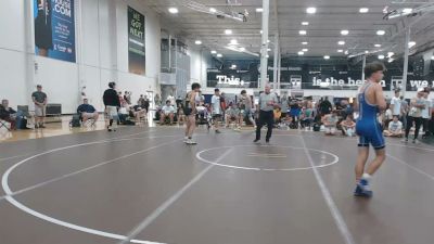 122 lbs Rr Rnd 1 - Brody DiCaprio, Journeymen Black - HSC vs Noah Short, Triumph Black - HSC