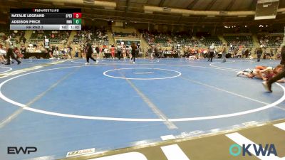 102 lbs Rr Rnd 3 - Natalie LeGrand, Sperry Wrestling Club vs Addison Price, HURRICANE WRESTLING ACADEMY