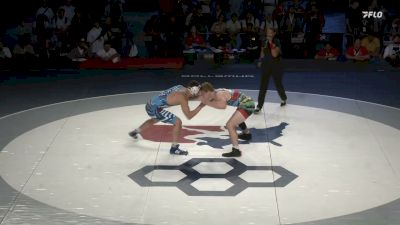 215 lbs 1st Place Match - Kade Splinter, Wisconsin vs Mason Chamberlain, Pennsylvania