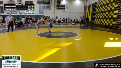 107 lbs Quarterfinal - Emma White, North Hunterdon vs Lexi Galvan, Warren Hills