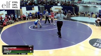 130 lbs. Cons. Round 3 - Reilly Kastner, Park Hill vs Vivian Le, Lincoln East