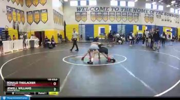 138 lbs Round 4 - Jewell Williams, Jensen Beach vs Ronald Theilacker, Palm Bay