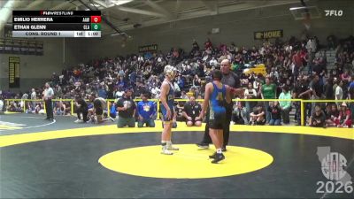 128 lbs Cons. Round 1 - Emilio Herrera, Anderson Attack WC vs Ethan Glenn, Clark