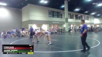 220 lbs Round 4 (16 Team) - Dominic Demeno, Brawlers Elite vs Tyson Ruhe, Intense Wrestling