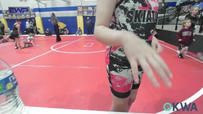 82 lbs Rr Rnd 3 - Liberty Hunt, Heat vs Coralena Voss, Skiatook Youth Wrestling