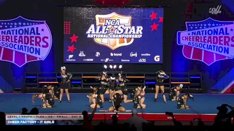 Cheer Factory - It Girls [2026 L1 Youth - Flex - D2 - Small Day 2] 2026 NCA All-Star National Championship