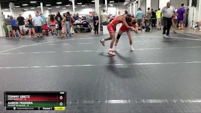 106 lbs Round 1 (6 Team) - Tommy Gretz, Team Shutt GT vs Aaron Mangra, Savage WA Black