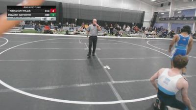 138 lbs Cons. Quarters - Dwaine Goforth, 309 Wrestling vs Obadiah Willis, Beat The Streets Chicago