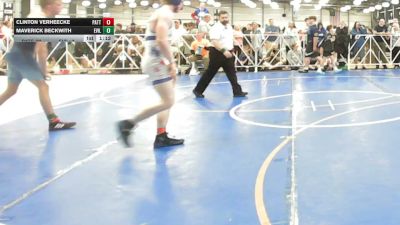 152 lbs Rr Rnd 3 - Clinton VerHeecke, Patton Trained Blue - HSB vs Maverick Beckwith, Evil Empire - HSB