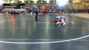 95 lbs Champ. Round 1 - Braden Morris, Blackman Wrestling Club vs Charlie Silberman, Grindhouse