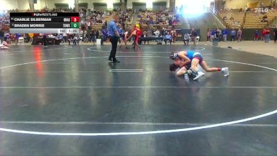 95 lbs Champ. Round 1 - Braden Morris, Blackman Wrestling Club vs Charlie Silberman, Grindhouse