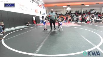 49 lbs Final - Maverick Lee-degraffenreid, Checotah Matcats vs Brantley Youngblood, Raw Wrestling Club