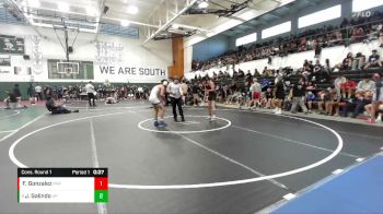 132 lbs Cons. Round 1 - Joseph Galindo, Villa Park vs Fernando Gonzalez, Paramount