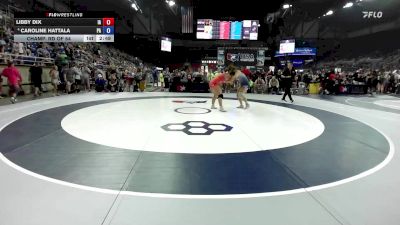 190 lbs Champ. Rd Of 64 - Libby Dix, IA vs Caroline Hattala, PA