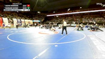 145 Class 2 lbs 1st Place Match - Madeline Haynes, Rockwood Summit vs Alexis Dunwiddie, Jefferson City