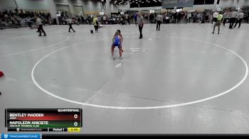 70 lbs Quarterfinal - Napoleon Aniciete, Aniciete Training Club vs Bentley Madden, Iowa
