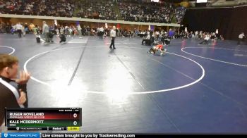 53 lbs Cons. Round 1 - Ruger Hoveland, Riverhawk Wrestling Club vs Kale McDermott, Iowa