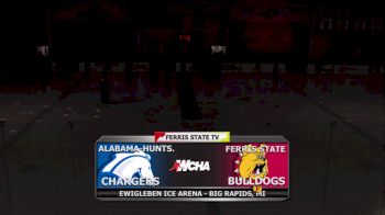 Full Replay - Alabama Huntsville vs Ferris State | WCHA (M)