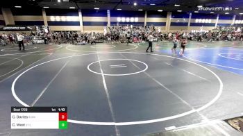 78 lbs Quarterfinal - Carson Davies, Sunkist Kids/Monster Garage vs Carson West, St Charles Wrestling