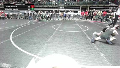 60 lbs Consolation - Logan Mission, All I See Is Gold Academy vs Greyson Sauer, All I See Is Gold Academy