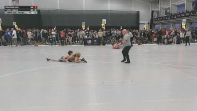 100 lbs Champ. Rd Of 64 - Seth Sobaje, Ram Wrestling Club vs Jonathan Hall, Gulf Coast Wrestling