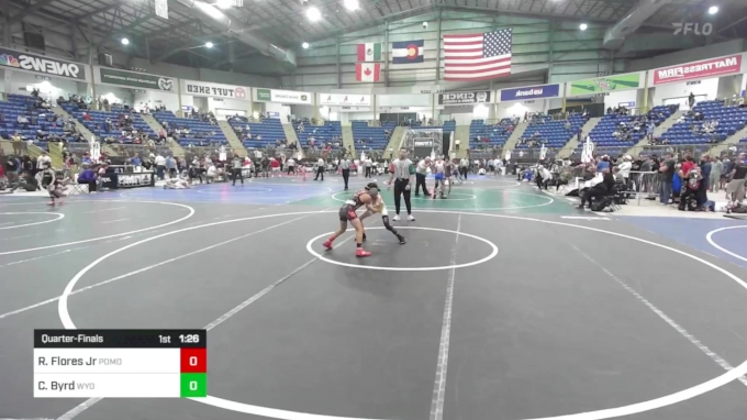 70 lbs Quarterfinal - Richard Flores Jr, Pomona Elite vs Casey Byrd ...