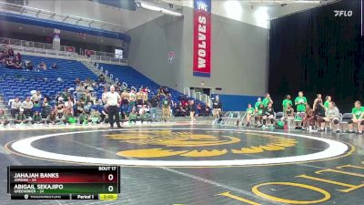 135 lbs Semis & 3rd Wb (16 Team) - Abigail Sekajipo, Greenbrier vs Jahajah Banks, Jordan