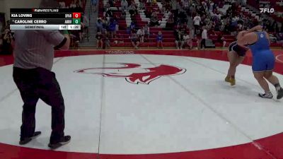 235 lbs Semifinal - Caroline Cerro, Auburn vs Kia Loving, Sparkman