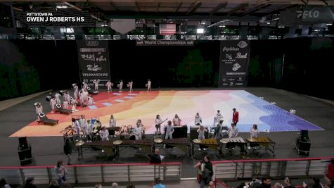 Owen J Roberts HS "Pottstown PA" at 2025 WGI Percussion/Winds World Championships