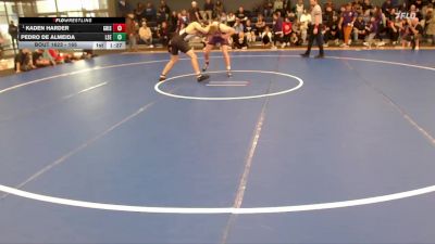 165 lbs Round 4 - Kaden Harder, Grand Island vs Pedro De Almeida, Lincoln Southeast