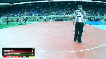 D2-215 lbs Cons. Round 2 - Cayden Bell, Waverly HS vs Anthony Cousino, Jefferson HS