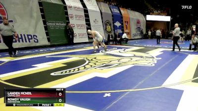 215 Class 3 lbs Cons. Round 3 - Landen McNeil, Capital City vs Rowdy Vaugh, Farmington