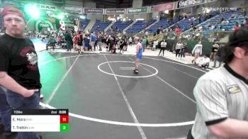 113 lbs Round Of 16 - Ethan Mora, Brighton WC vs Talan Trettin, Summit WC