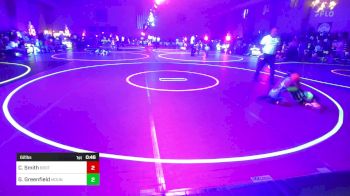 62 lbs Quarterfinal - Cooper Smith, Brothers Of Steel vs Gabriel Greenfield, Mountain Man WC