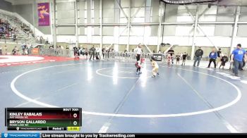 38-39 lbs Round 1 - Kinley Rabalais, Mat Demon WC vs Bryson Gallardo, Moses Lake WC