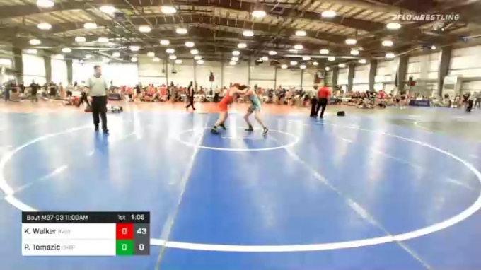 127 lbs Prelims - Kaden Walker, Revival Gray vs PJ Tomazic, Ohio Titan ...