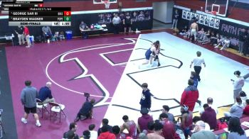 215 lbs Semifinal - George Sar III, Bristol vs Brayden Wagner, Pope John Paul II