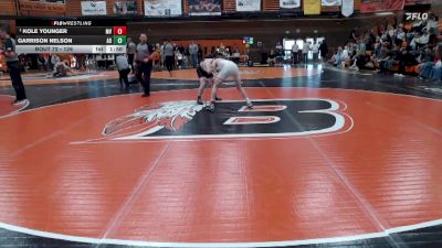126 lbs Quarterfinal - Kole Younger, Marsh Valley vs Garrison Nelson, Aberdeen