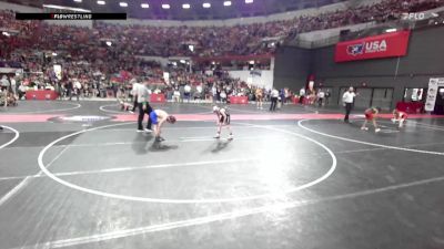 75 lbs Champ. Round 1 - Beau Danke, Winneconne vs Matthias Otradovec, Oconto Wrestling