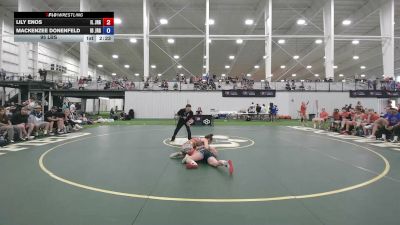 95 lbs Lily Enos, Illinois vs Mackenzee Donenfeld, Idaho
