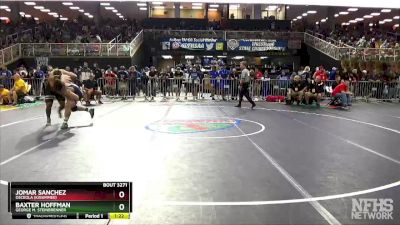 3A 195 lbs Cons. Round 2 - Baxter Hoffman, George M. Steinbrenner vs Jomar Sanchez, Osceola (Kissimmee)