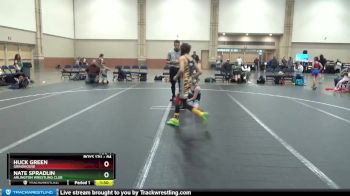 84 lbs Round 2 - Nate Spradlin, Arlington Wrestling Club vs Huck Green, Grindhouse