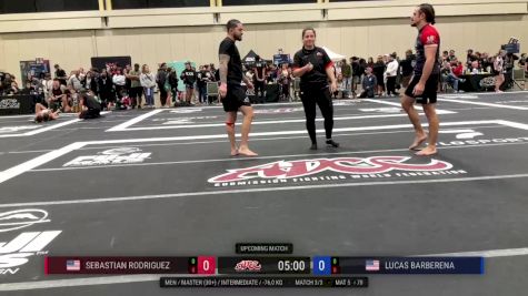 Sebastian Rodriguez vs Lucas Barberena 2025 ADCC Orlando Open/Youth Trials
