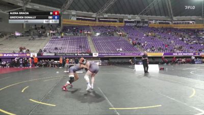 145 lbs Placement Matches (16 Team) - Gretchen Donally, Colorado Mesa University vs Alena Gracia, Sacred Heart