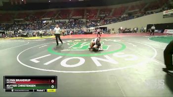 5A-150 lbs Quarterfinal - Kutter Christensen, Crater vs Flynn Brandrup, Hillsboro