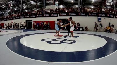 77 kg Cons. Round 1 - Kai Simmons, NORTHERN MICHIGAN UNIVERSITY vs Xavier Swanson, Cougar Wrestling Club