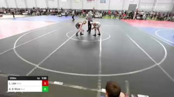 120 lbs Semifinal - Lucas Lee, Payson WC vs Azuan Gonzales-Rice, Inland Elite